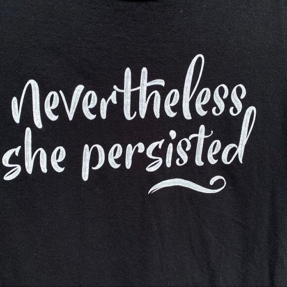 Nevertheless She Persisted Bella + Canvas Tee L - Picture 2 of 7